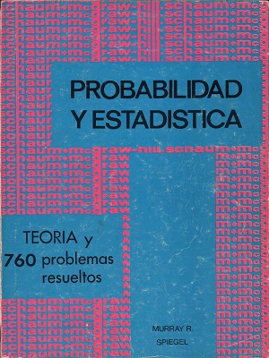 Probabilidad y estadistica - Murray R_Spiegel - Primera Edicion